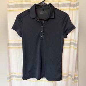 Nike Women's Black Golf Polo